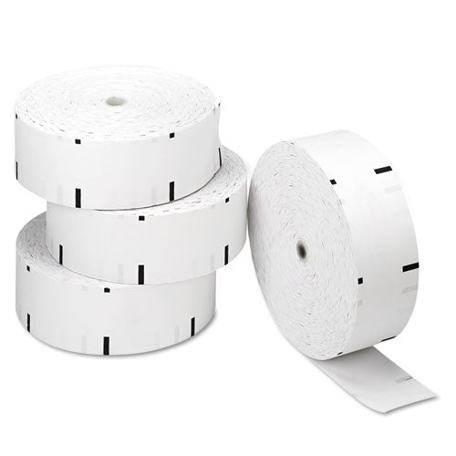 Direct Thermal Printing Paper Rolls, 0.69" Core, 3.13" X 1960 Ft, White, 4-carton