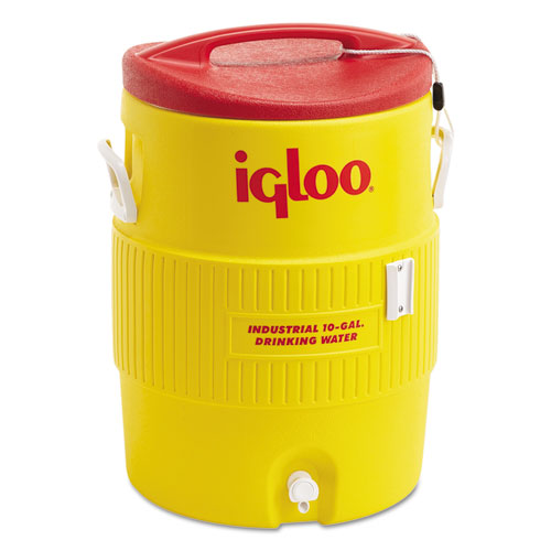 400 Series Water Cooler, 10 Gal, 16 Dia  X 23.5 H, -red