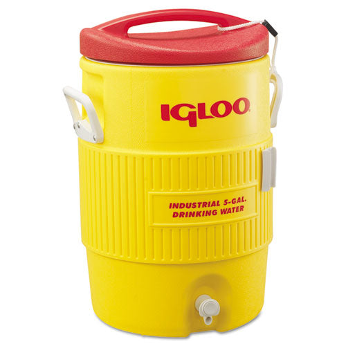 400 Series Water Cooler, 5 Gal, 14.5 X 20.25 H, Yellow-red