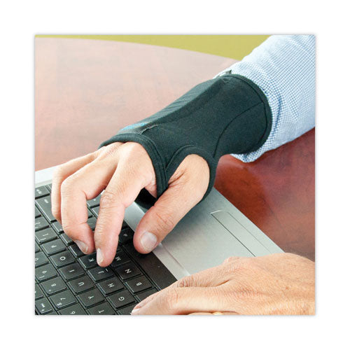 Smartglove Wrist Wrap, Small, Fits Hands Up To 3.25" Wide, Black