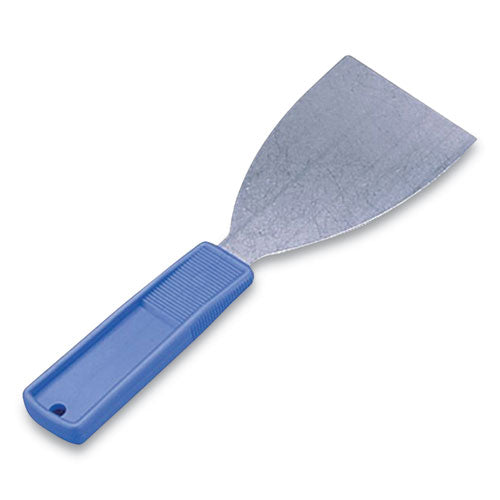 Putty Knife, 3"w Blade, Stainless Steel-polypropylene, Blue