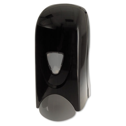 Foam-eeze Bulk Foam Soap Dispenser With Refillable Bottle, 1,000 Ml, 4.88 X 4.75 X 11, Black-gray
