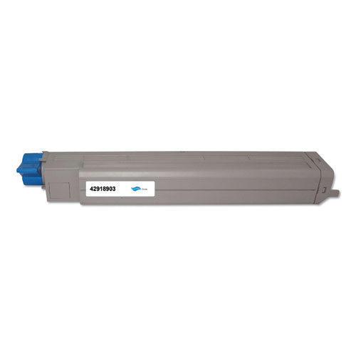 Remanufactured Cyan Toner, Replacement For Oki Type C7 (42918903), 15,000 Page-yield