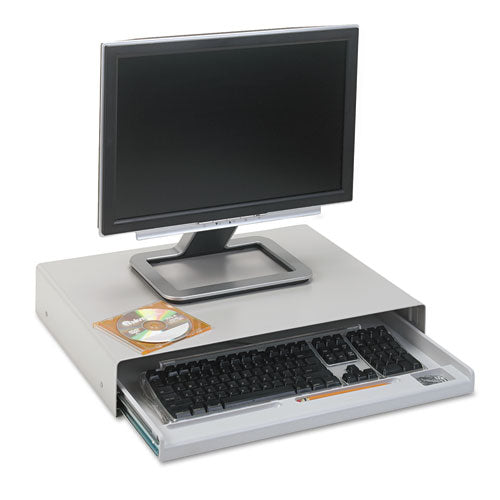 Standard Desktop Keyboard Drawer, 20.63w X 10d, Light Gray
