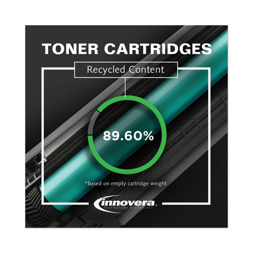 Remanufactured Black Extended-yield Toner, Replacement For 61x (c8061xj), 15,000 Page-yield