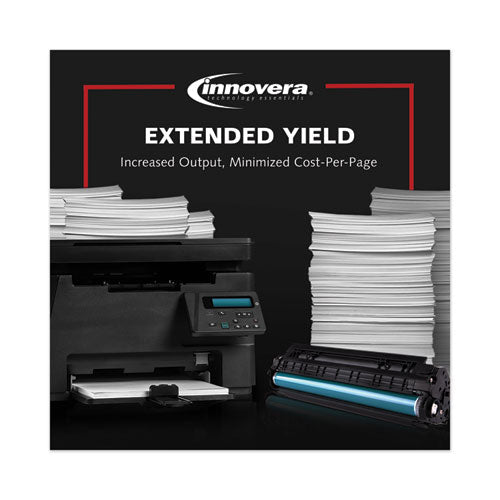 Remanufactured Black Extended-yield Toner, Replacement For 61x (c8061xj), 15,000 Page-yield