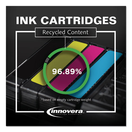 Remanufactured Yellow High-yield Ink, Replacement For Brother Lc65y, 750 Page-yield
