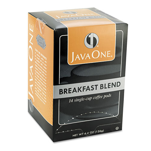 Coffee Pods, Breakfast Blend, Single Cup, 14-box