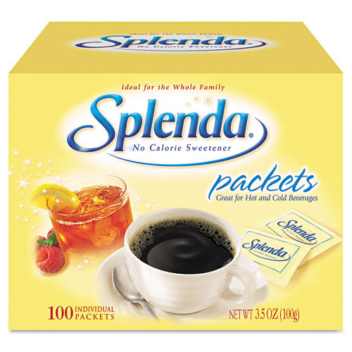 No Calorie Sweetener Packets, 100-box