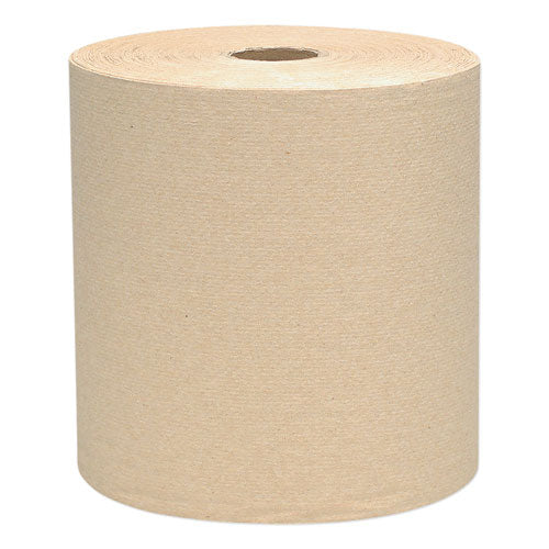 Essential Hard Roll Towels For Business, Absorbency Pockets, 1.5" Core, 8" X 800 Ft, White, 12 Rolls-carton