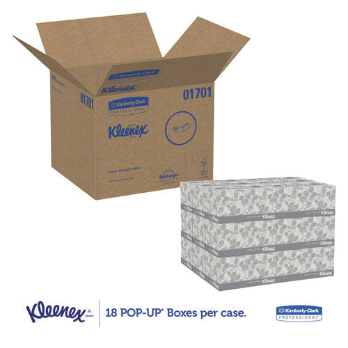 Hand Towels, Pop-up Box, Cloth, 1-ply, 9 X 10.5, White, 120-box, 18 Boxes-carton