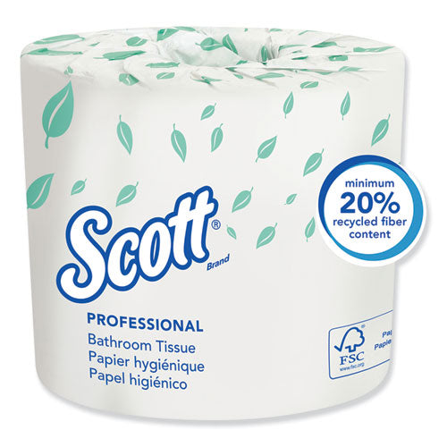Essential Standard Roll Bathroom Tissue, Septic Safe, 2-ply, White, 550 Sheets-roll