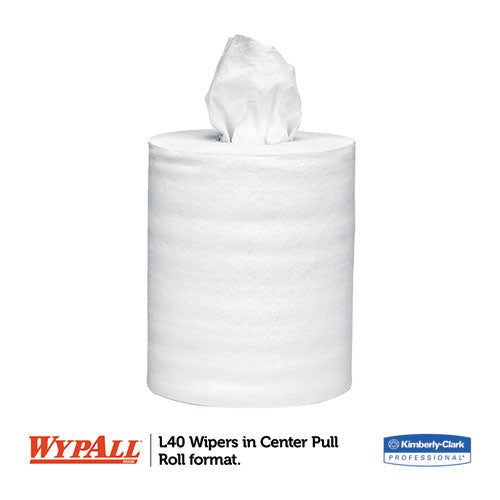 L40 Towels, Center-pull, 10 X 13.2, White, 200-roll, 2-carton