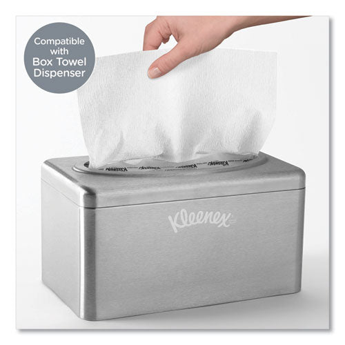 Ultra Soft Hand Towels, Pop-up Box, White, 70-box
