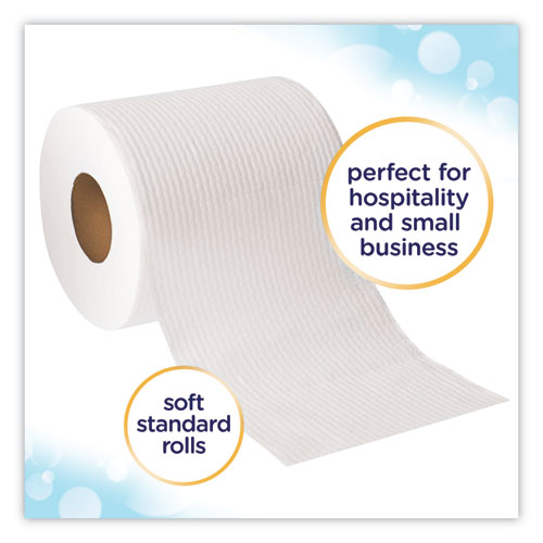 Two-ply Bathroom Tissue For Business, Septic Safe, White, 451 Sheets-roll, 60 Rolls-carton