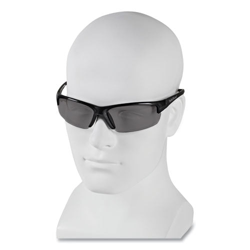 Equalizer Safety Glasses, Gun Metal Frame, Smoke Lens, 12-box