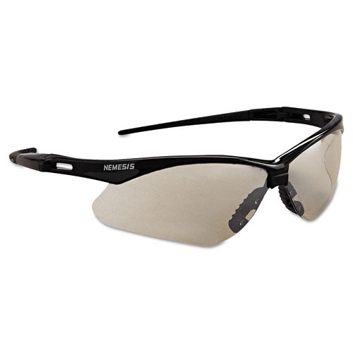 Nemesis Safety Glasses, Black Frame, Indoor-outdoor Lens