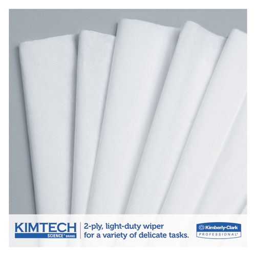 Kimwipes Delicate Task Wipers, 2-ply, 11 4-5 X 11 4-5, 119-box, 15 Boxes-carton
