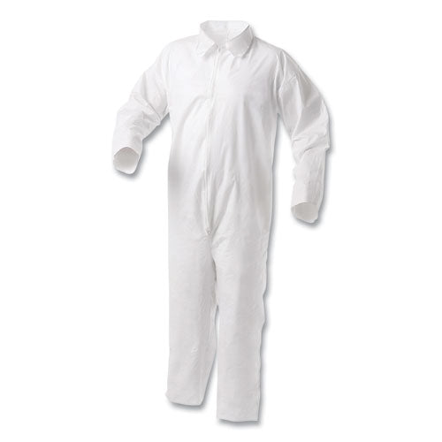 A35 Liquid And Particle Protection Coveralls, White, 2x-large, 25-carton