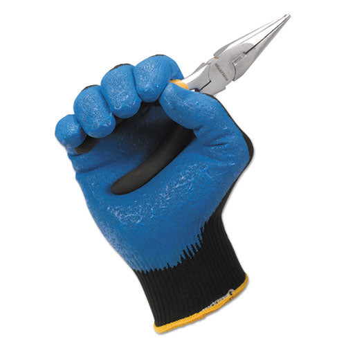 G40 Foam Nitrile Coated Gloves, 220 Mm Length, Small-size 7, Blue, 12 Pairs