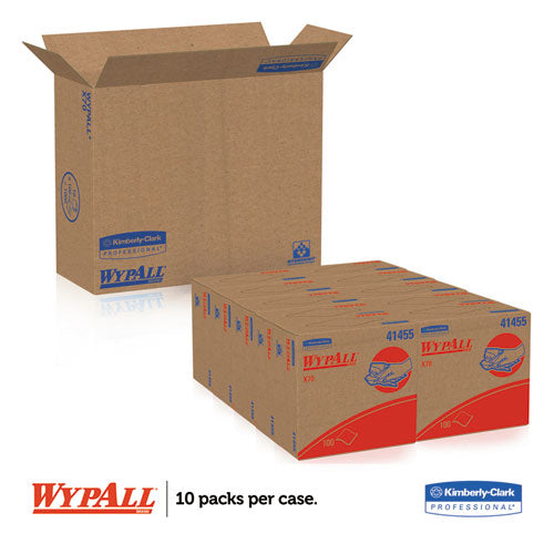 X70 Cloths, Pop-up Box, 9 1-10 X 16 4-5, White, 100-box, 10 Boxes-carton