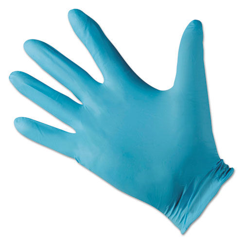G10 Blue Nitrile Gloves, Blue, 242 Mm Length, X-large-size 10, 10-carton