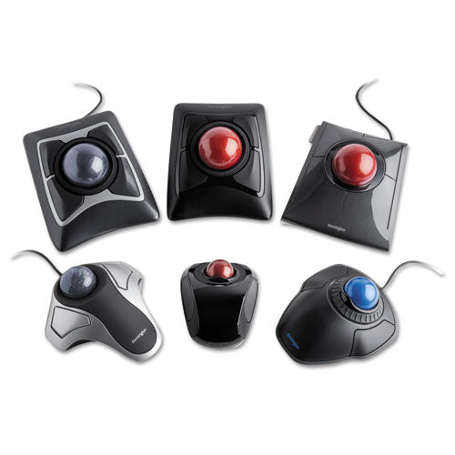 Expert Mouse Wireless Trackball, 2.4 Ghz Frequency-30 Ft Wireless Range, Left-right Hand Use, Black