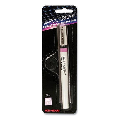 3165 Series Rapidograph Technical Drawing Fountain Pen, 4x0 0.18 Mm, White-pink Barrel