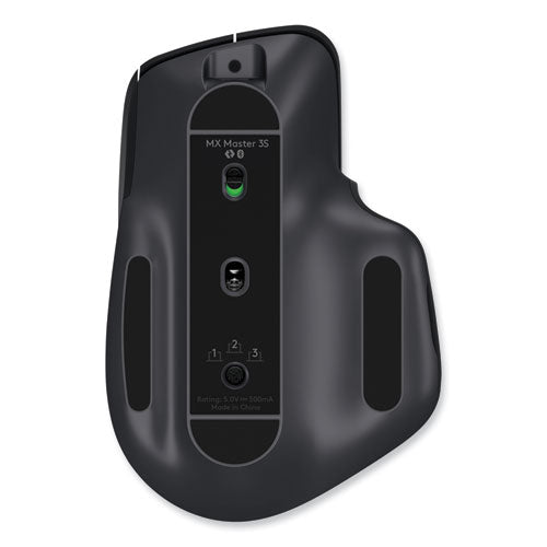 Mx Master 3s Performance Wireless Mouse, 2.4 Ghz Frequency-32 Ft Wireless Range, Right Hand Use, Black