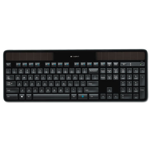 K750 Wireless Solar Keyboard, Black