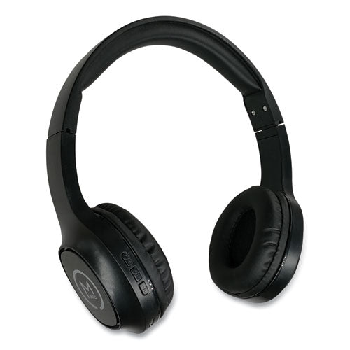 Tremors Stereo Wireless Headphones With Microphone, Black
