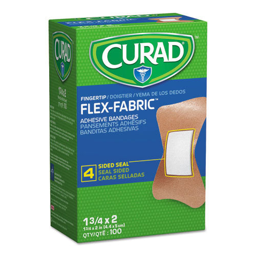 Flex Fabric Bandages, Assorted Sizes, 100-box