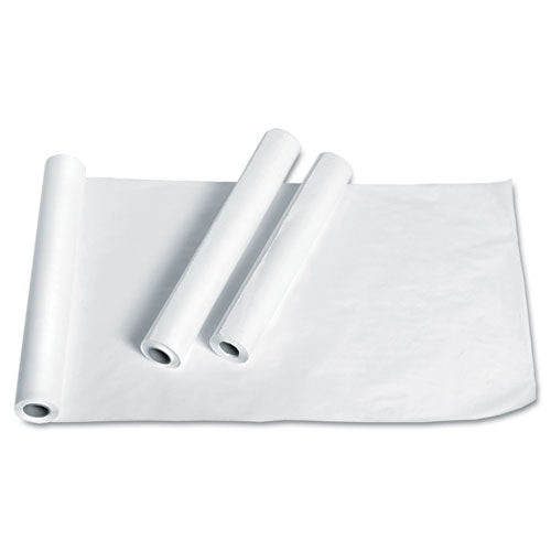 Exam Table Paper, Deluxe Smooth, 18" X 225 Ft, White, 12 Rolls-carton