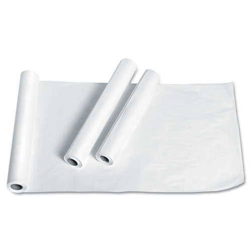 Exam Table Paper, Deluxe Smooth, 21" X 225 Ft, White, 12 Rolls-carton