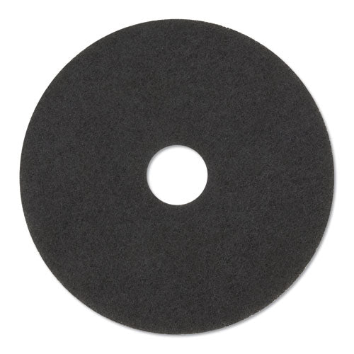 Low-speed Stripper Floor Pad 7200, 14" Diameter, Black, 5-carton