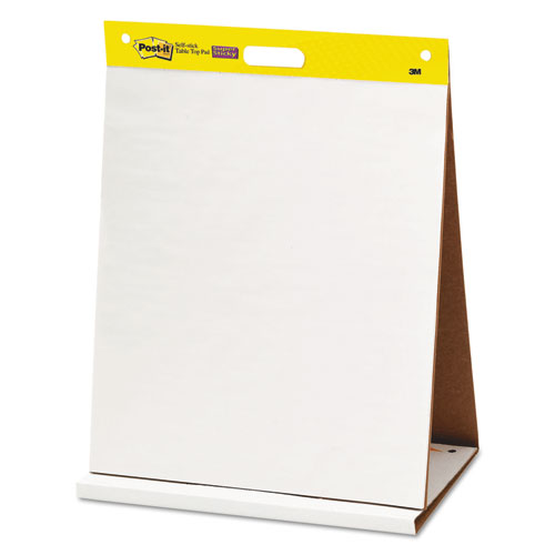Self-stick Tabletop Easel Pad, 20 X 23, White, 20 Sheets