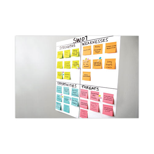 Pads In Supernova Neon Collection Colors, 3" X 3", 90 Sheets-pad, 12 Pads-pack