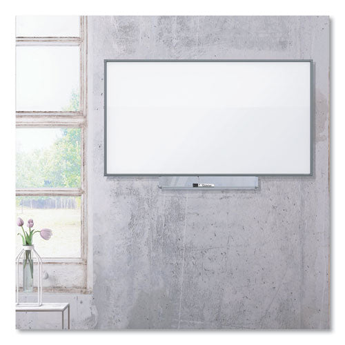 Porcelain Dry Erase Board, 72 X 48, Widescreen Aluminum Frame