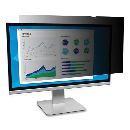 Frameless Blackout Privacy Filter For 18.5" Widescreen Monitor, 16:9 Aspect Ratio