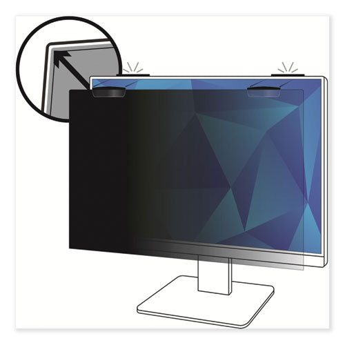 Comply Magnetic Attach Privacy Filter For 23.8" Widescreen Monitor, 16:9 Aspect Ratio