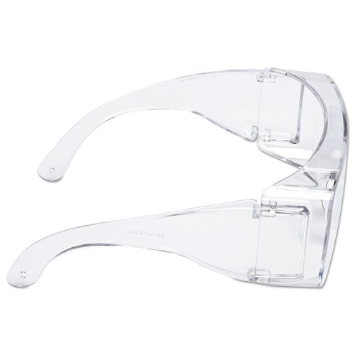 Tour Guard V Safety Glasses, One Size Fits Most, Clear Frame-lens, 20-box