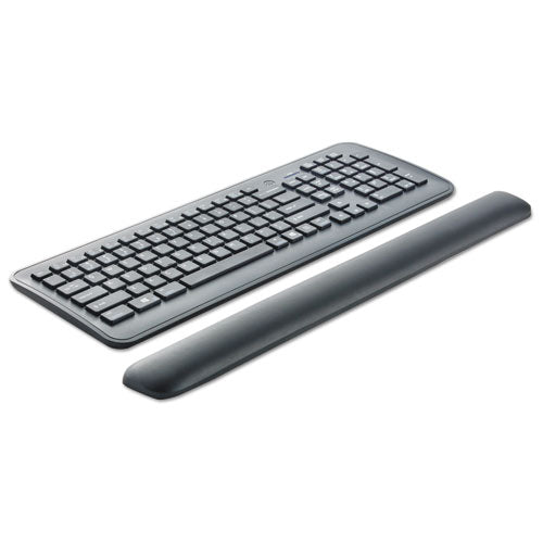 Gel Wrist Rest For Keyboards, 19"x 2" X 3-4", Solid Color