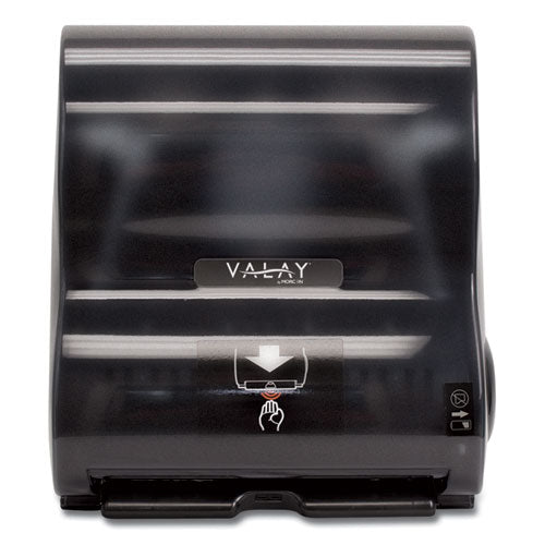 Valay 10 Inch Roll Towel Dispenser, 13.25 X 9 X 14.25, Black