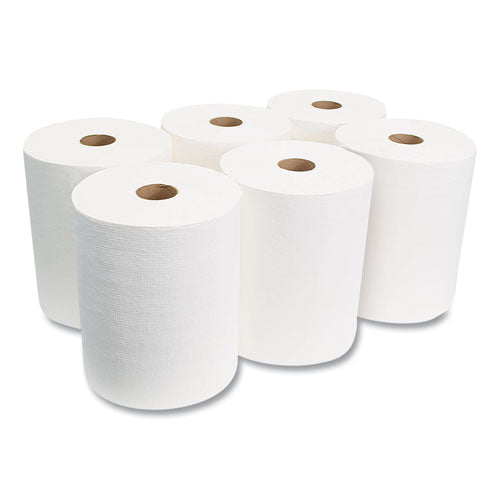 10 Inch Tad Roll Towels, 10" X 700 Ft, White, 6-carton