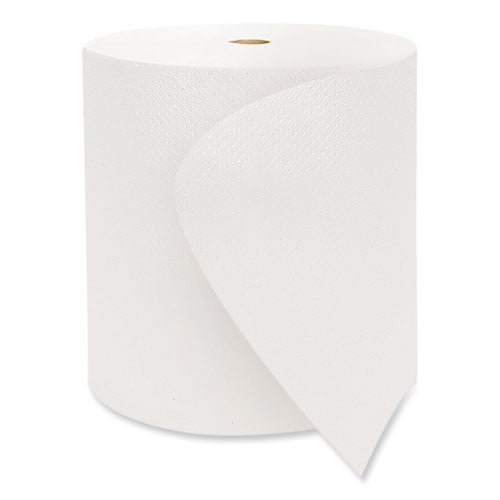 Valay Proprietary Roll Towels, 1-ply, 8" X 800 Ft, White, 6 Rolls-carton