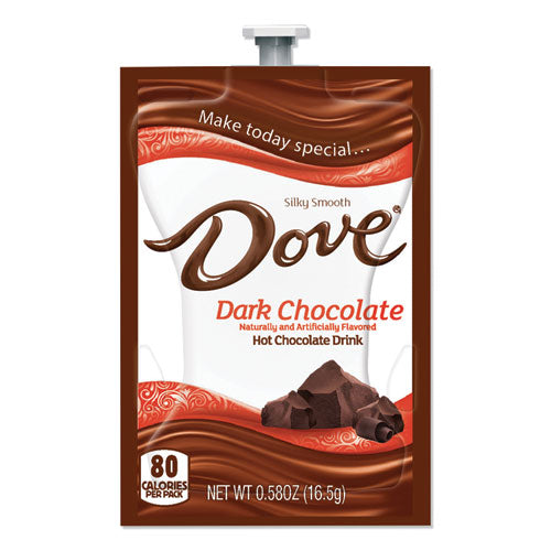 Dark Hot Chocolate, 0.58 Oz Freshpack, 72-carton
