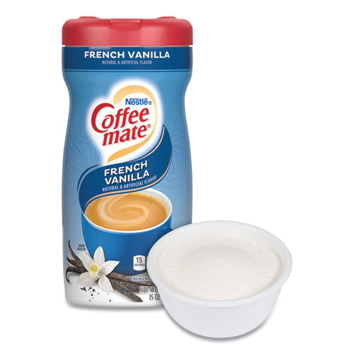 Non-dairy Powdered Creamer, French Vanilla, 15 Oz Canister, 12-carton