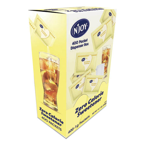 Yellow Sucralose Zero Calorie Sweetener Packets, 0.04 Oz Packet, 400 Packets-box