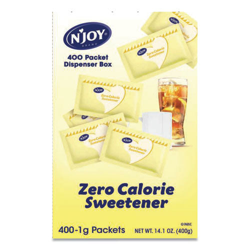 Yellow Sucralose Zero Calorie Sweetener Packets, 0.04 Oz Packet, 400 Packets-box