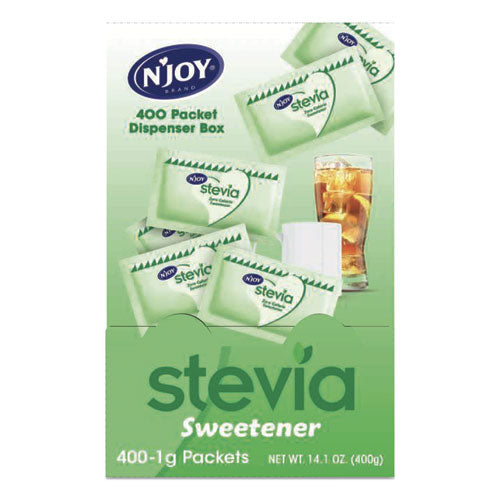 Stevia Artificial Sweetener, 0.4 Oz. 400 Packets-box